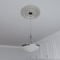 Ekena Millwork Cole PVC Medallion (Canopies up to 5 1/8"), 19"OD x 3 1/2"ID x 1"P, Universal Metallic Pearl Mist CMP19COEPE - alternate 9